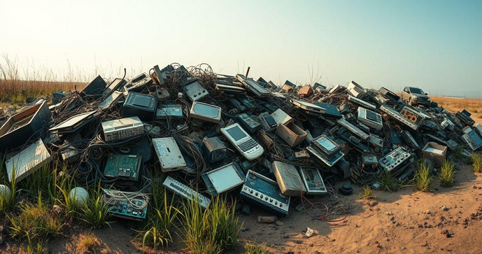 Sucata eletrônica: como reaproveitar e reduzir o desperdício tecnológico
