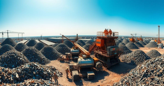 Reciclagem de Ferro e Aço: Benefícios e Processos