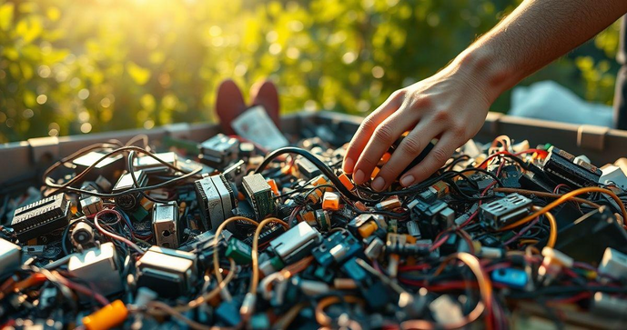 Reciclagem de Material Eletrônico: Como Contribuir para um Futuro Sustentável