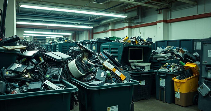 Descubra onde descartar lixo eletrônico de forma correta e sustentável