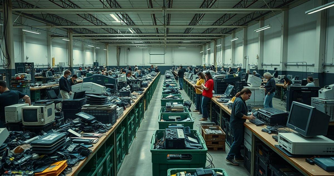 Empresa de reciclagem de eletrônicos: como escolher a melhor opção para descartar seus dispositivos