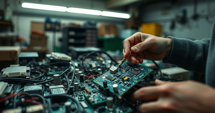 Reciclagem de Componentes Eletrônicos é Essencial para um Futuro Sustentável
