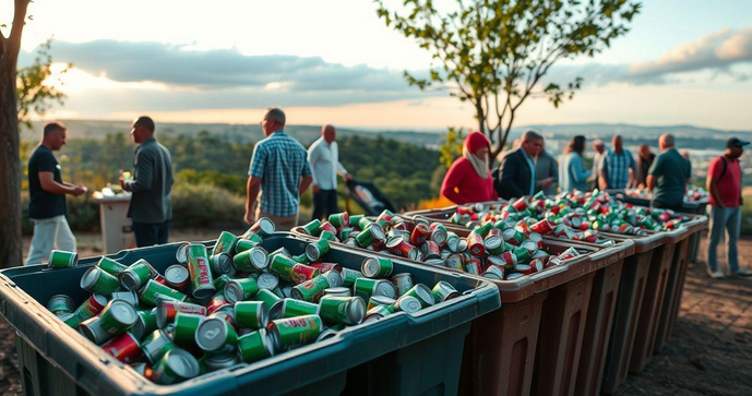 Reciclagem de Latas de Alumínio e Seu Impacto Ambiental