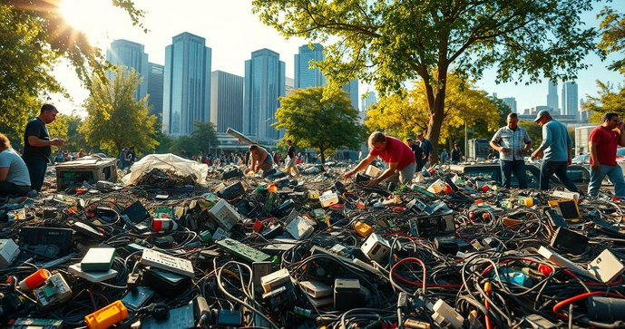 Reciclagem de Sucata Eletrônica: Como Contribuir com o Meio Ambiente e Lucros