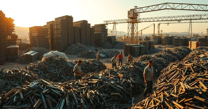 Sucata de Ferro Como Fonte de Renda e Sustentabilidade