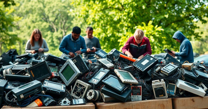 Reciclagem de equipamentos eletrônicos é fundamental para o meio ambiente