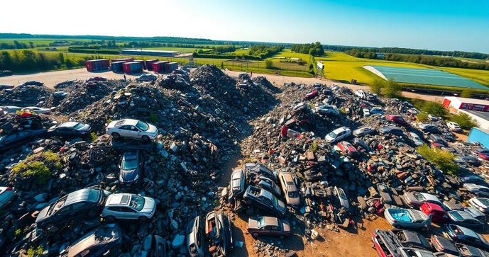 Reciclagem de peças automotivas é fundamental para a sustentabilidade do setor