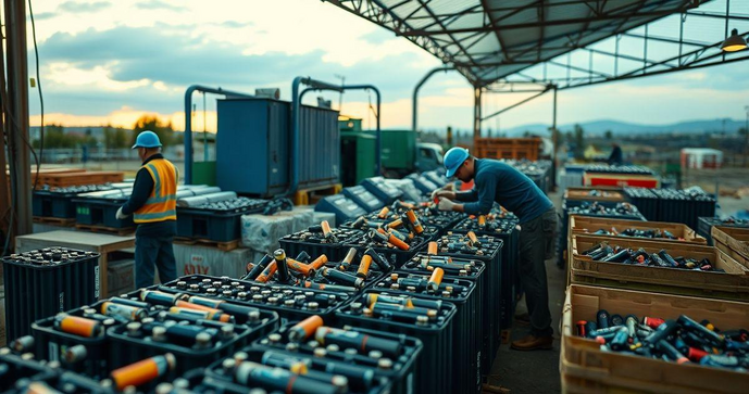 Reciclagem de baterias traz benefícios ecológicos e econômicos