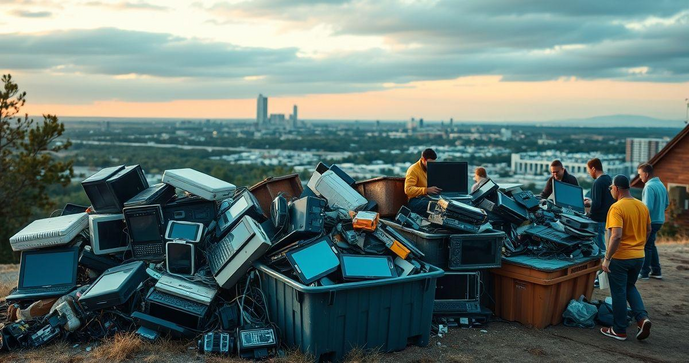 Reciclagem de lixo tecnológico como solução sustentável para o meio ambiente