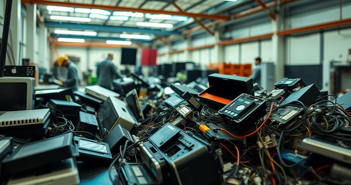 Reciclagem de resíduos tecnológicos é essencial para um futuro sustentável e inovador