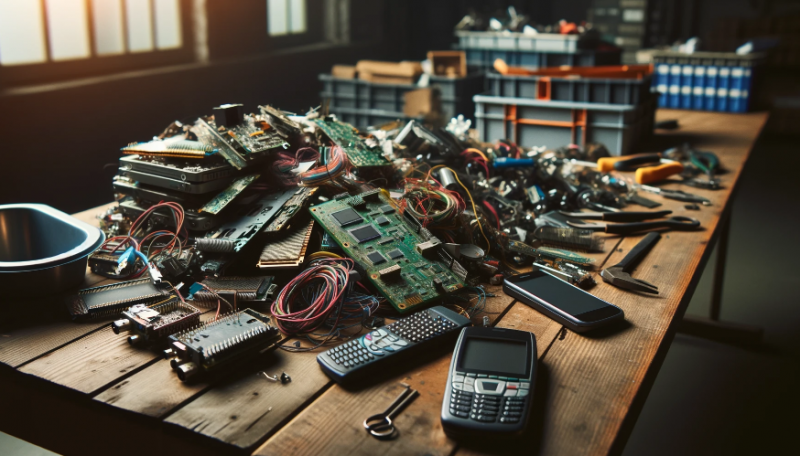6 Maneiras de Aproveitar a Sucata Eletrônica e Fazer a Diferença